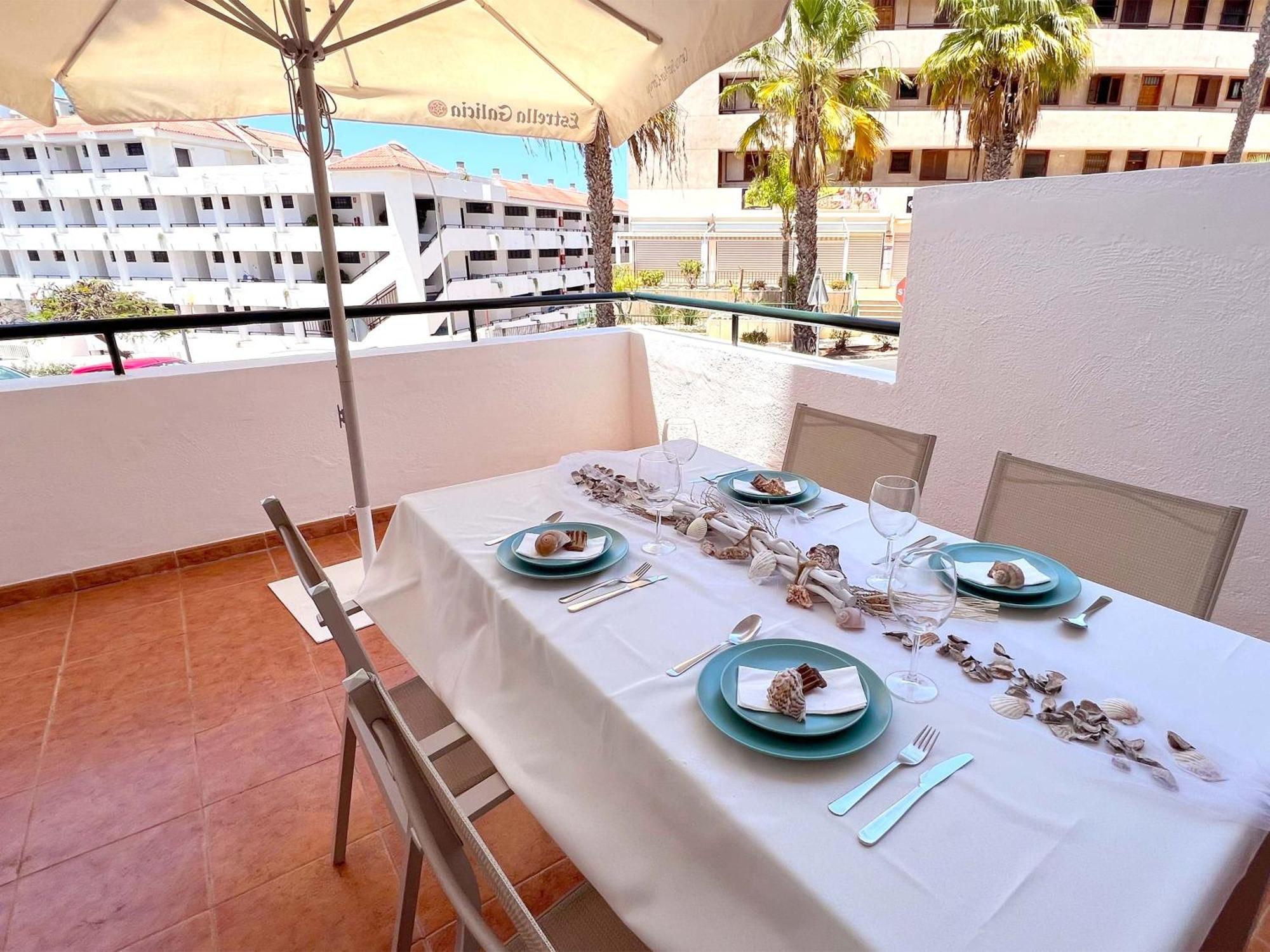 Encantador Apartamento Con Terraza, Los Cristianos Лос-Крістіанос Екстер'єр фото