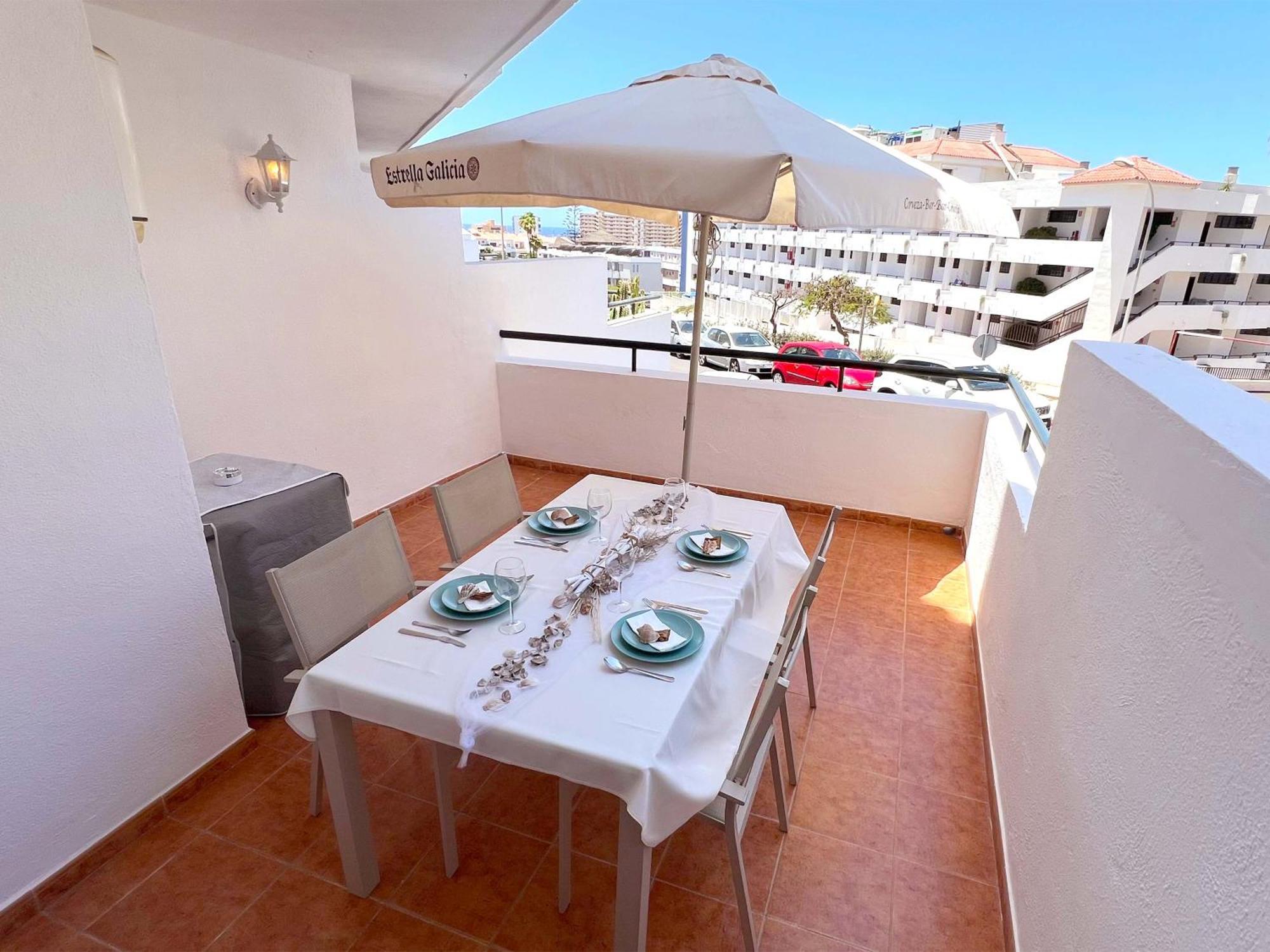 Encantador Apartamento Con Terraza, Los Cristianos Лос-Крістіанос Екстер'єр фото