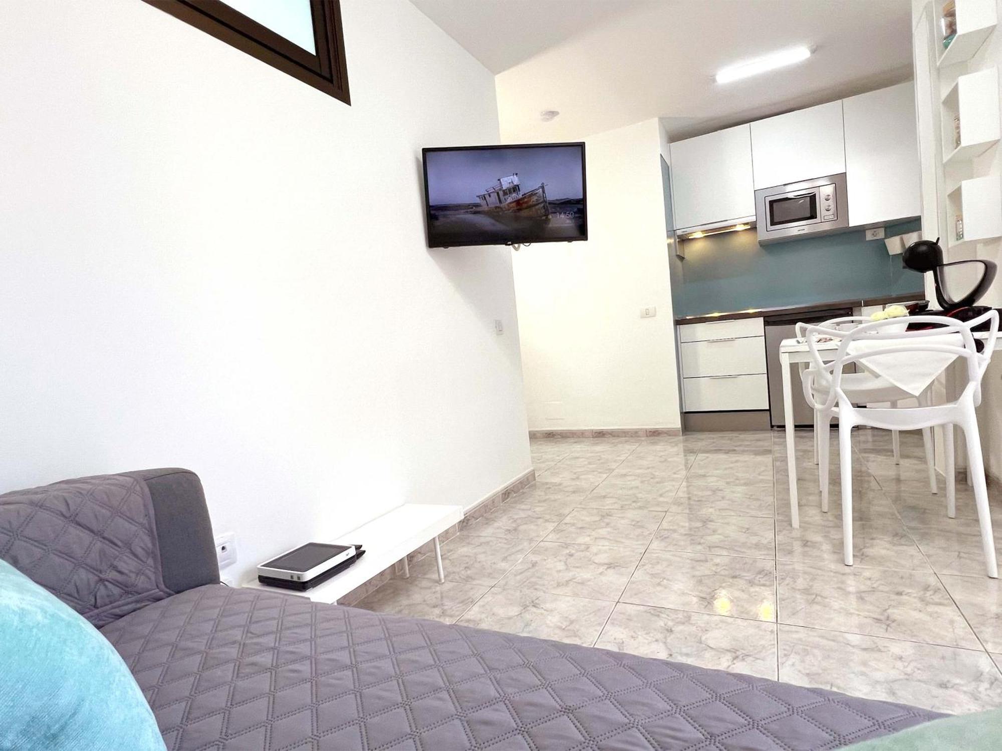 Encantador Apartamento Con Terraza, Los Cristianos Лос-Крістіанос Екстер'єр фото